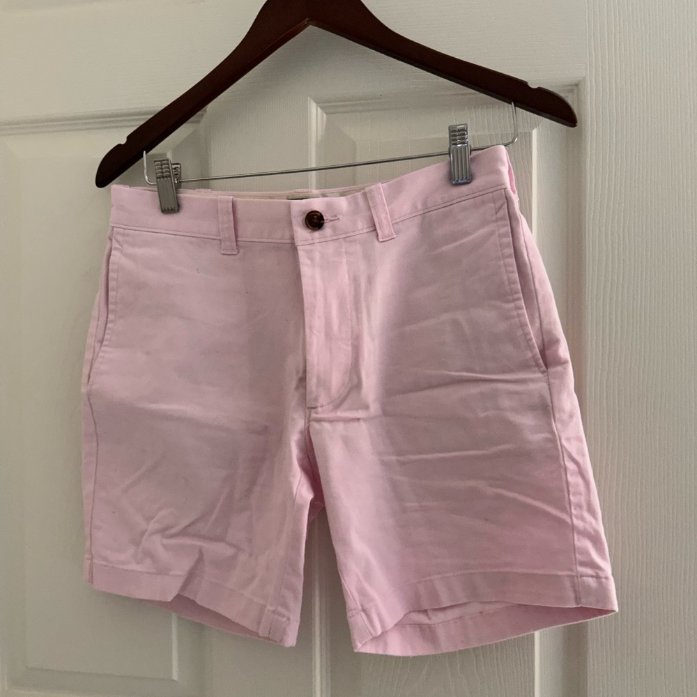 J. Crew Factory Men’s 7 inch inseam shorts | Color: pink | Size: 28